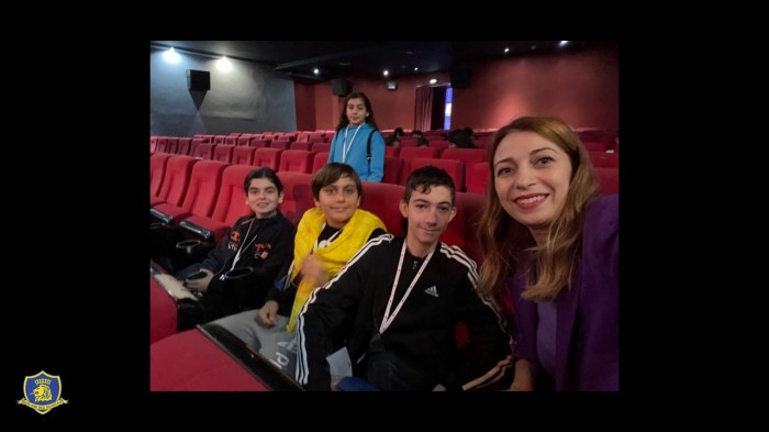 About the day at the cinema! 